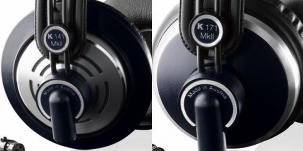 AKG 141 - słuchawki otwarte i AKG 171 - słuchawki zamknięte