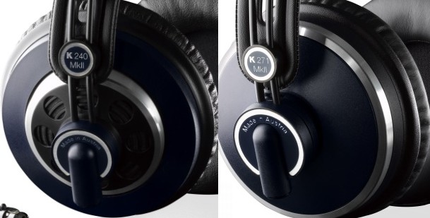 AKG 240 - słuchawki otwarte i AKG 271 - słuchawki zamknięte