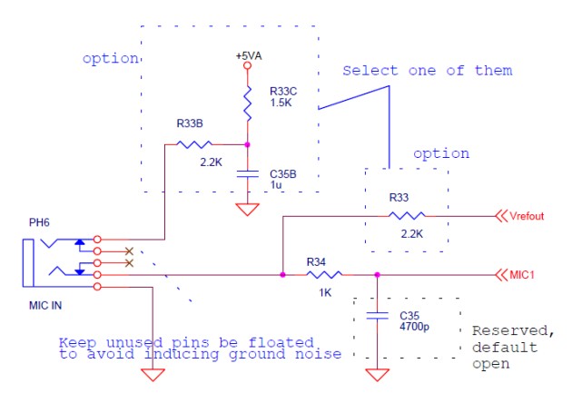 Realtek wejście mikrofonowe mono