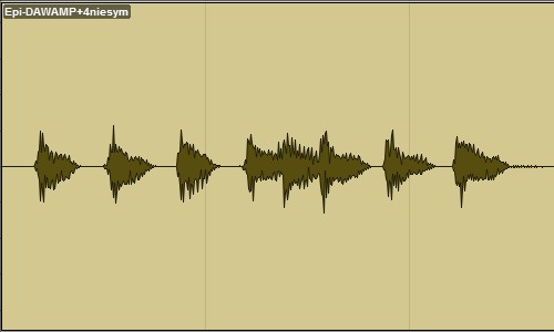 Epiphone Les Paul Junior DAW-AMP poziom +4dBu połączenie niesymetryczne Epiphone Les Paul Junior DAW-AMP poziom