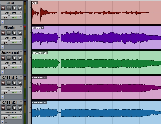 Różne symulatory zestawu głośnikowego