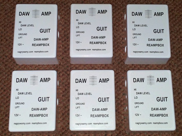 DAW-AMP - gotowe obudowy