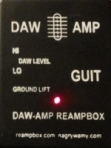 testowy DAW-AMP z zasilaczem sieciowym