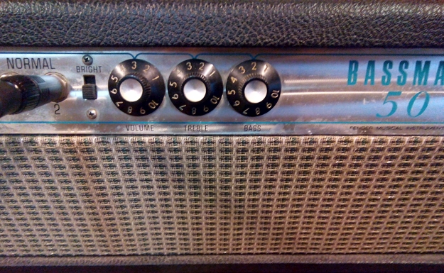 Fender Bassman 50 ustawienia liniowe
